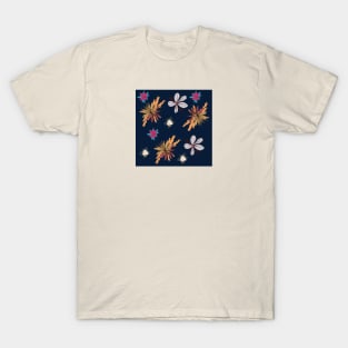 Floral Seamless Pattern T-Shirt